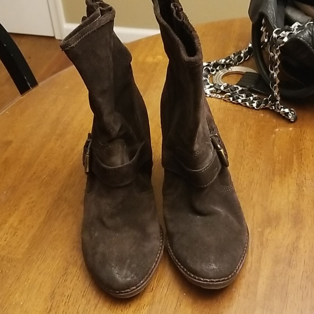 Barney's New York Brown Boots - Picture 8 of 12
